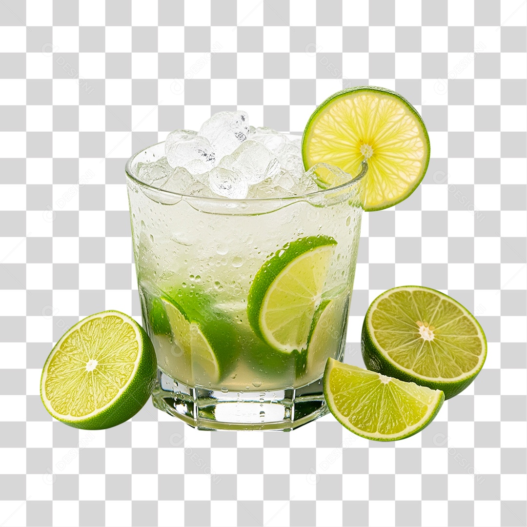 Bebida Caipirinha PNG Transparente