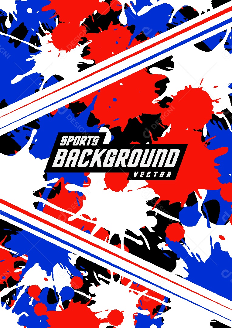 Background Esporte Ilustração Vetor EPS