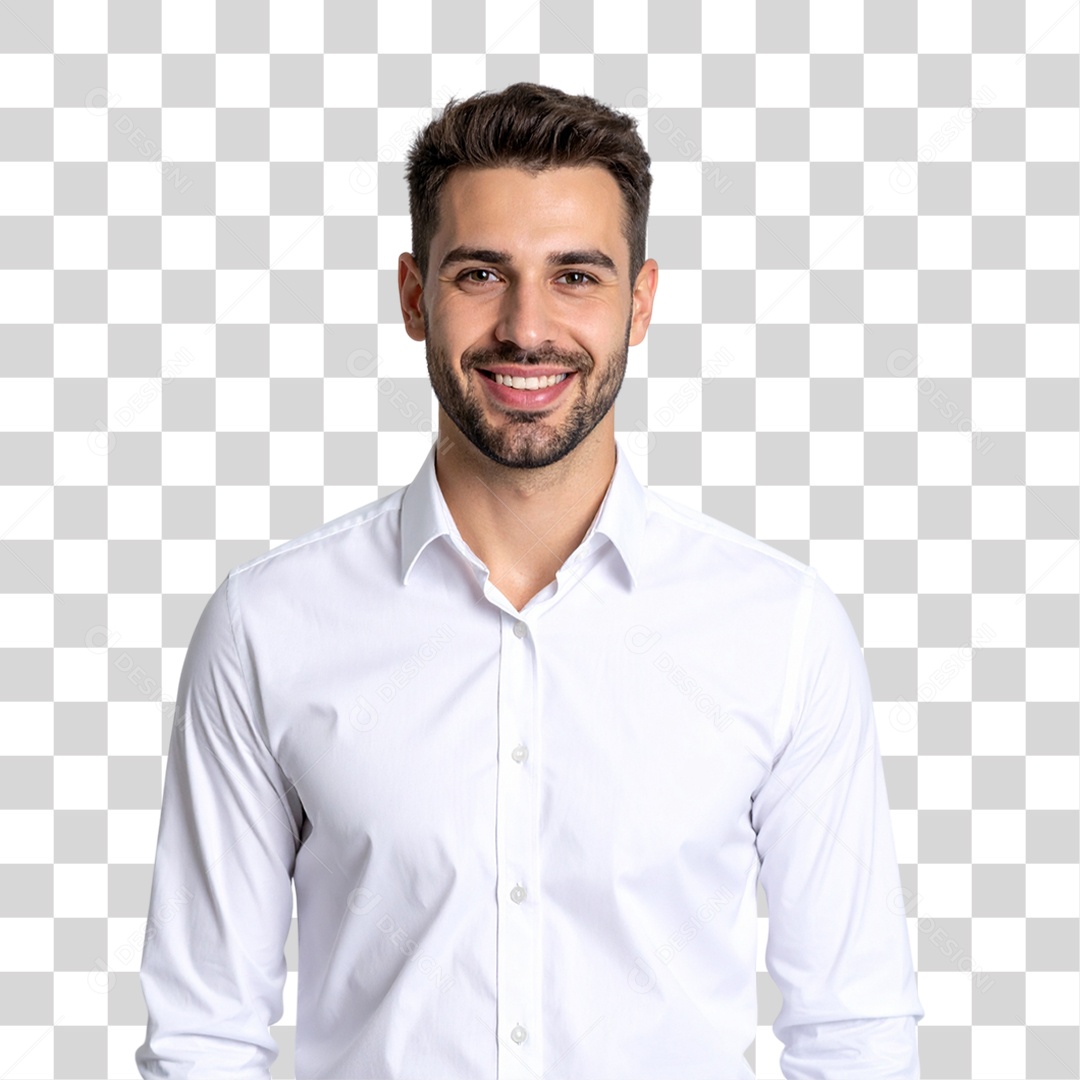 Homem Brasileiro Sorrindo PNG Transparente