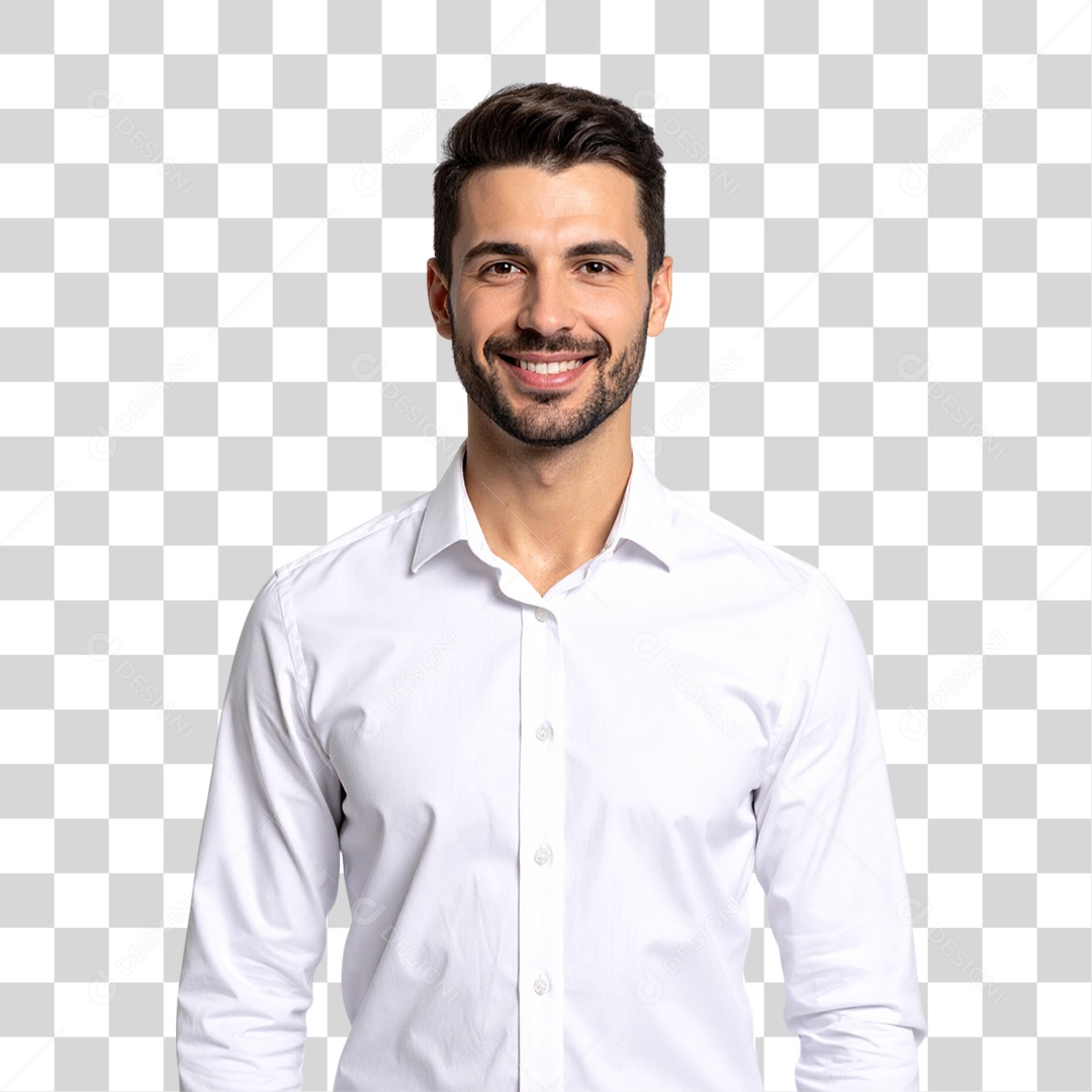 Homem Brasileiro Sorrindo PNG Transparente
