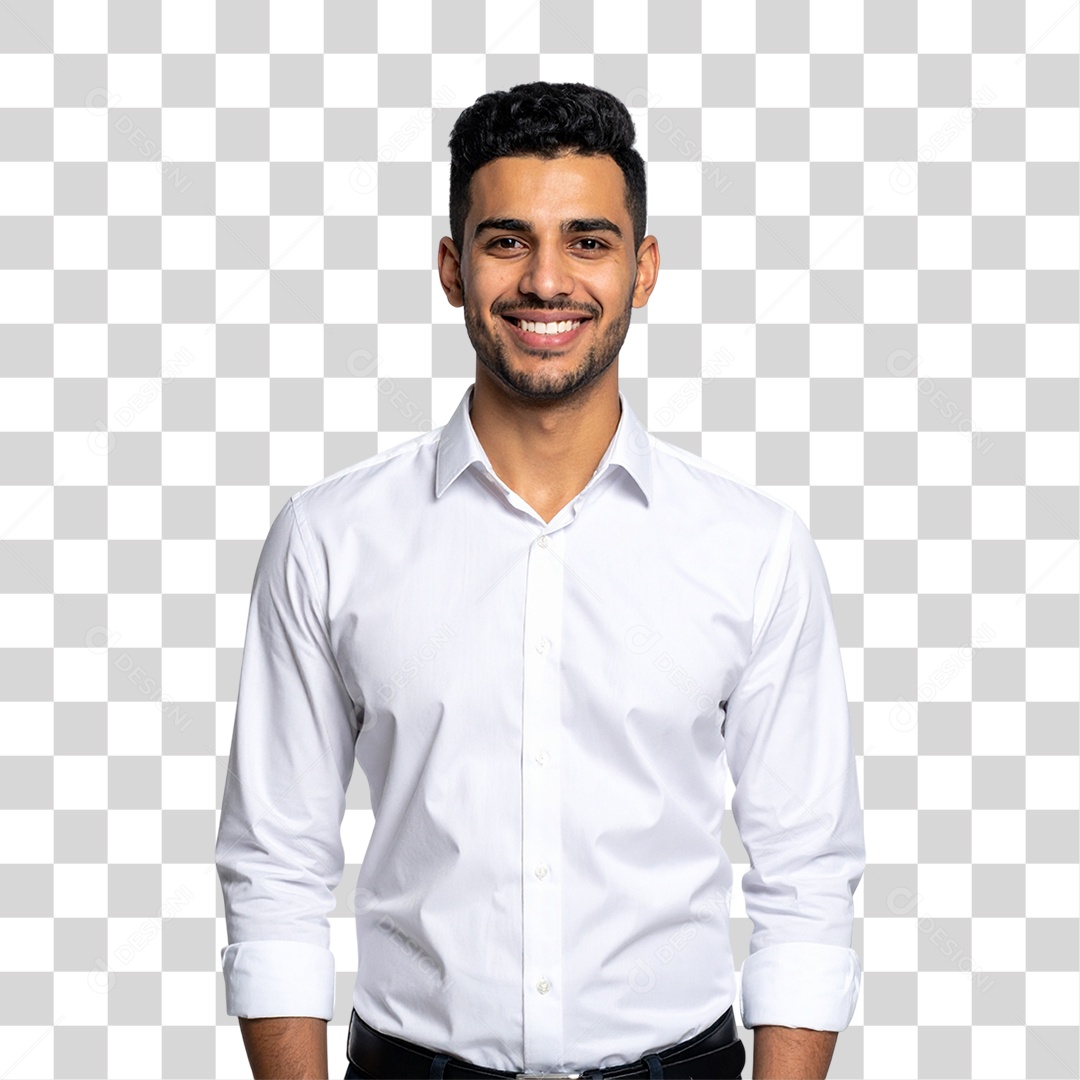 Homem Brasileiro Sorrindo PNG Transparente