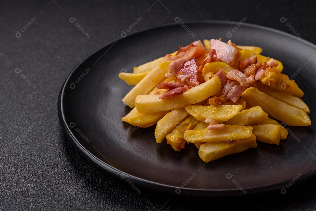 Salada fresca em uma mesa concreto