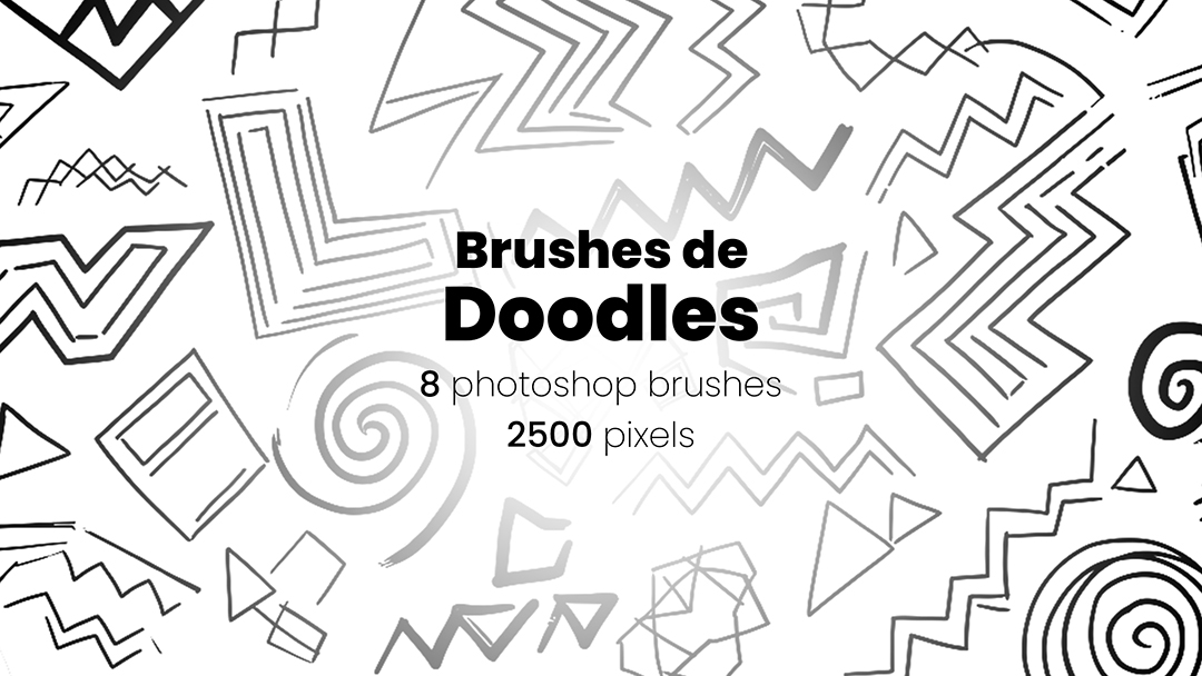 Doodles Abstratos Brush ABR