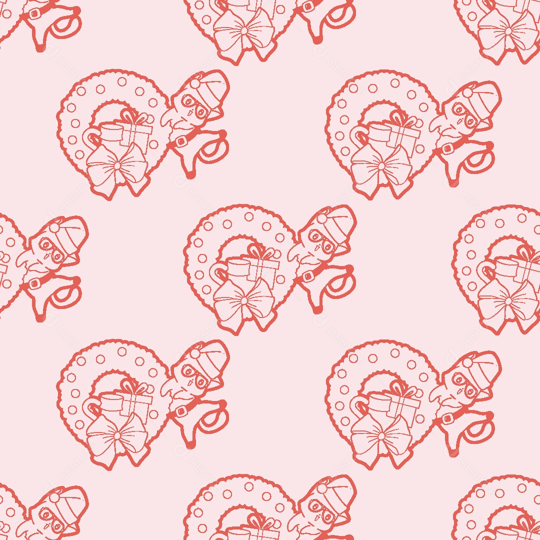 Padrão de Gatos Ilustração Vetor EPS