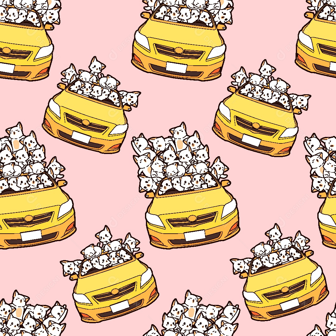 Padrão de Carro Ilustração Vetor EPS