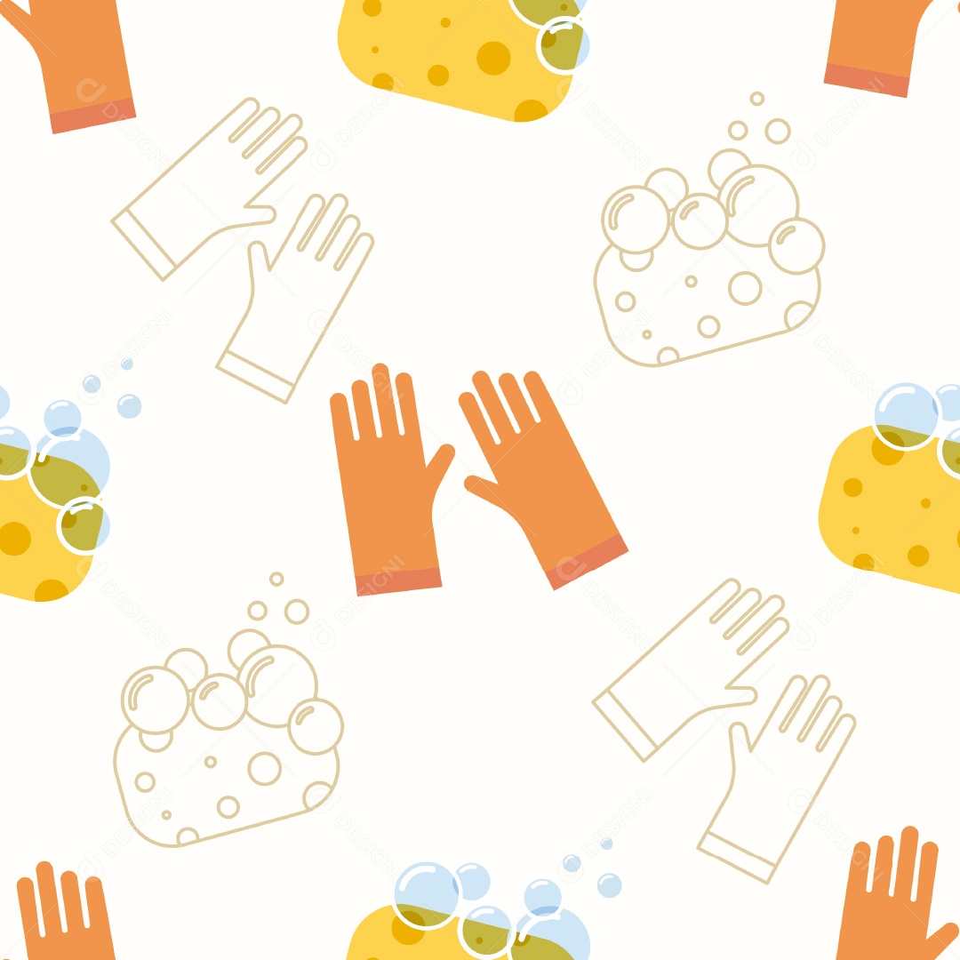 Padrão de Limpeza Ilustração Vetor EPS