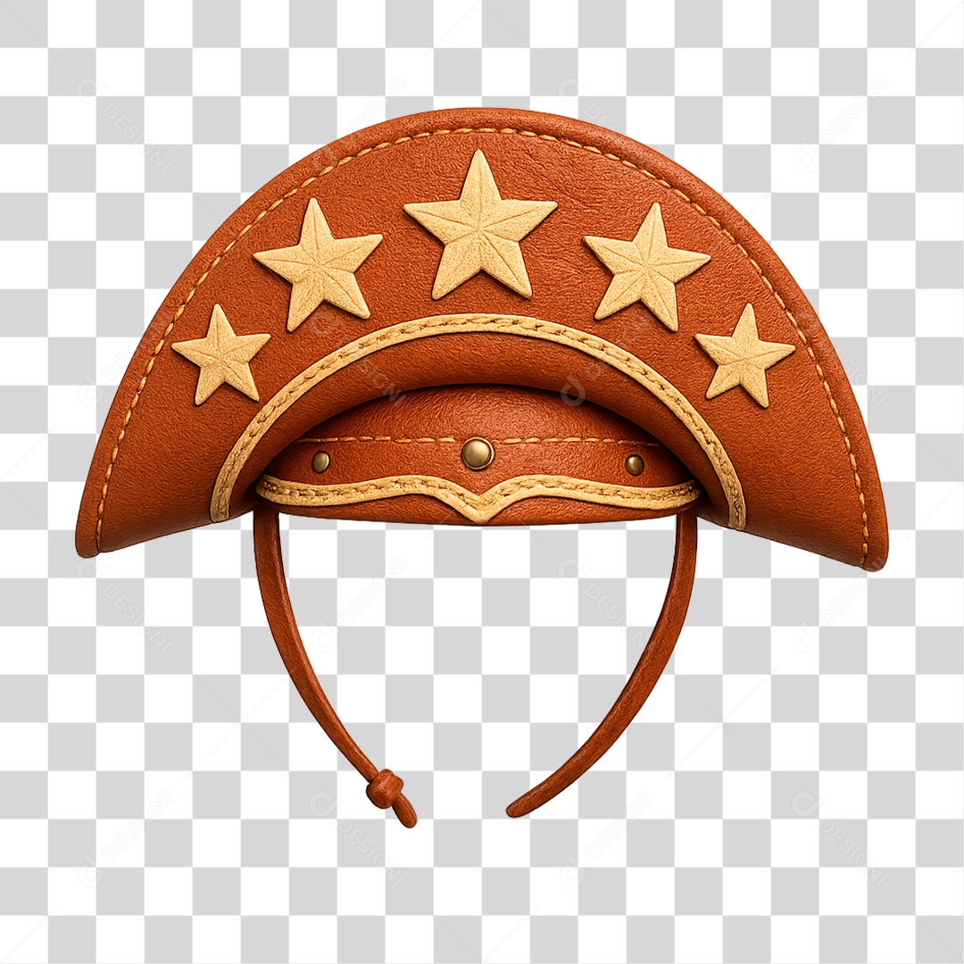 Chapéu de Cangaceiro PNG Transparente