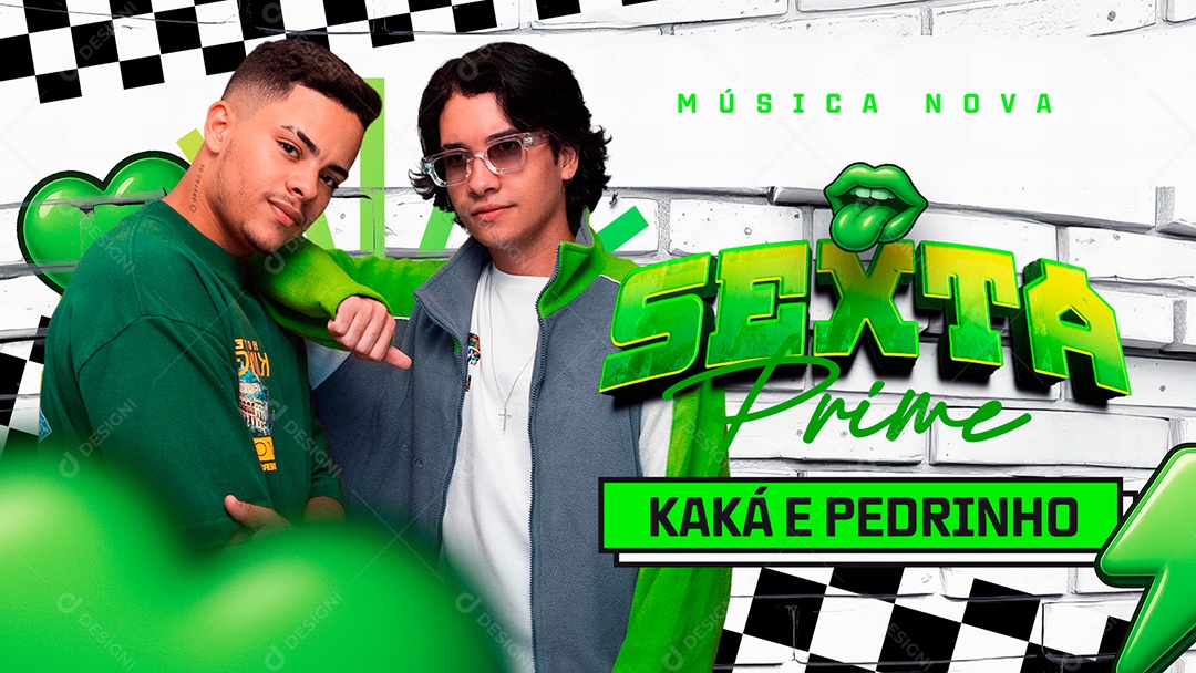 Banner Flyer Thumb Capa CD Youtube Sexta Prime Social Media PSD Editável