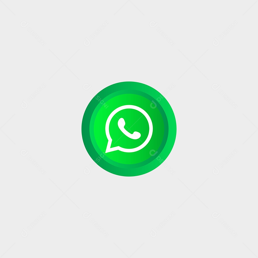 Ícone do Whatzapp Ilustração Vetor EPS