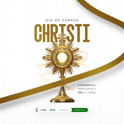 Dia De Corpus Christi 19 De Junho Social Media PSD Editável