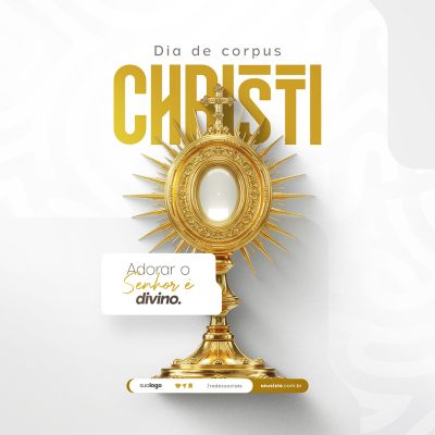 Dia De Corpus Christi 19 De Junho Social Media PSD Editável