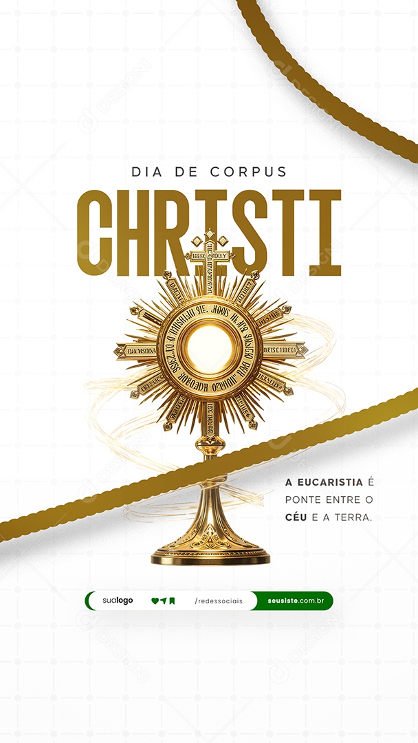 Story Dia De Corpus Christi 19 De Junho Social Media PSD Editável