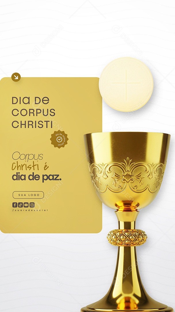 Story Dia De Corpus Christi 19 De Junho Social Media PSD Editável