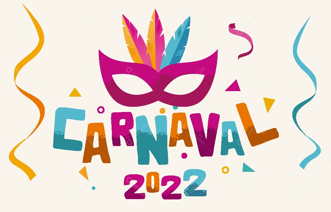 Festa de Carnaval Ilustração Vetor EPS