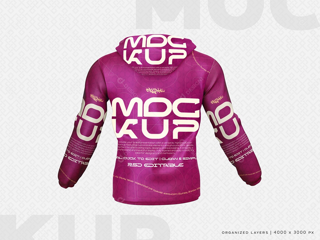 Mockup Moletom PSD Editável