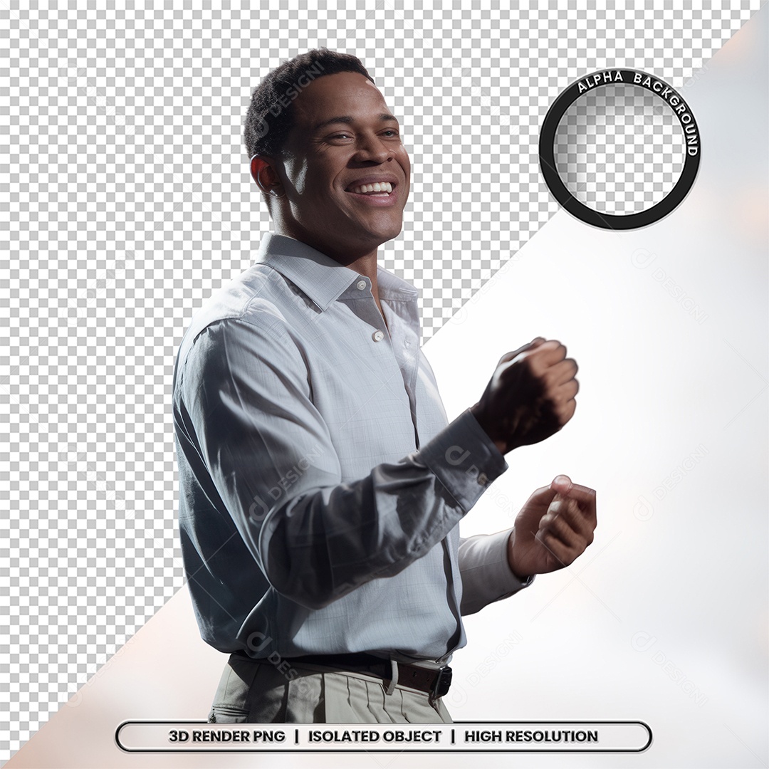 Personagem Pastor de Igreja Para Composição PSD