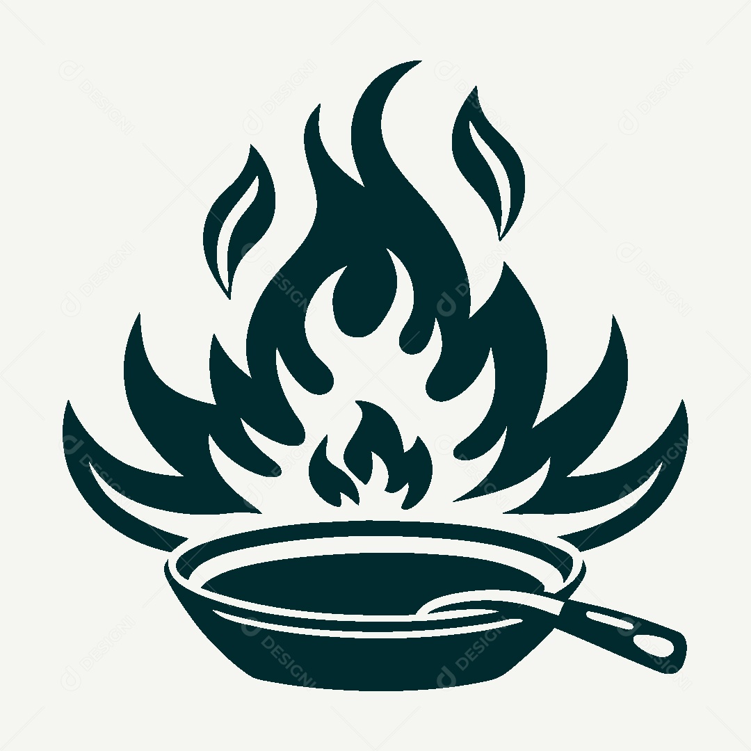 Modelo de Logotipo de Panela Vetor EPS