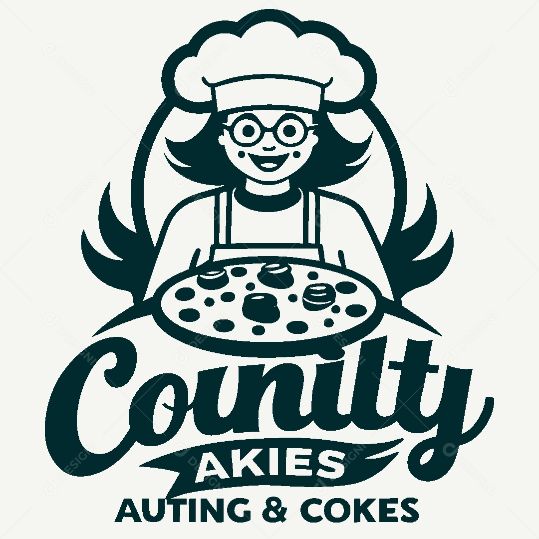 Modelo de Logotipo de Chefe Cozinheiro Vetor EPS