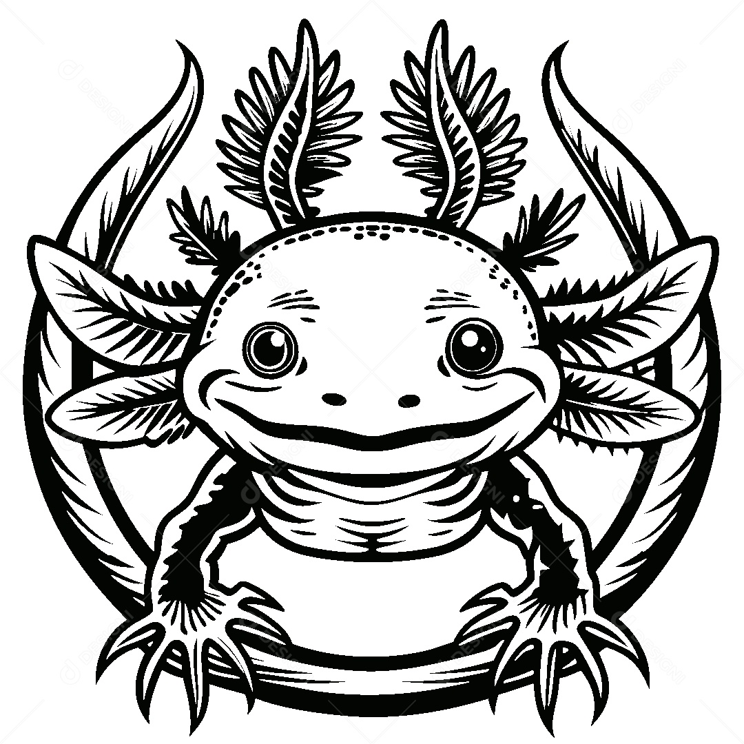 Iguana Ilustração Vetor EPS