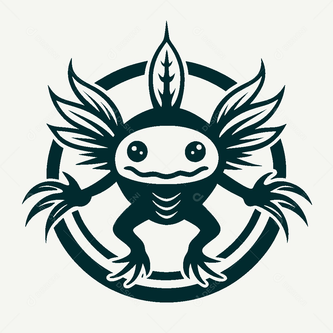 Iguana Ilustração Vetor EPS