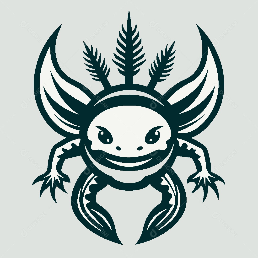 Iguana Ilustração Vetor EPS