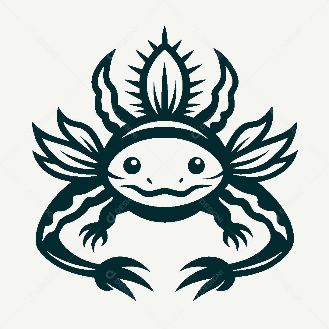 Iguana Ilustração Vetor EPS