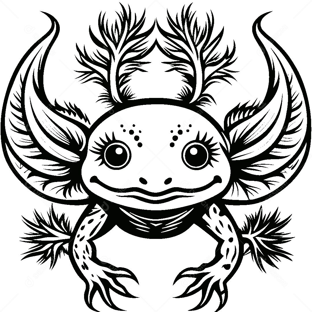 Iguana Ilustração Vetor EPS