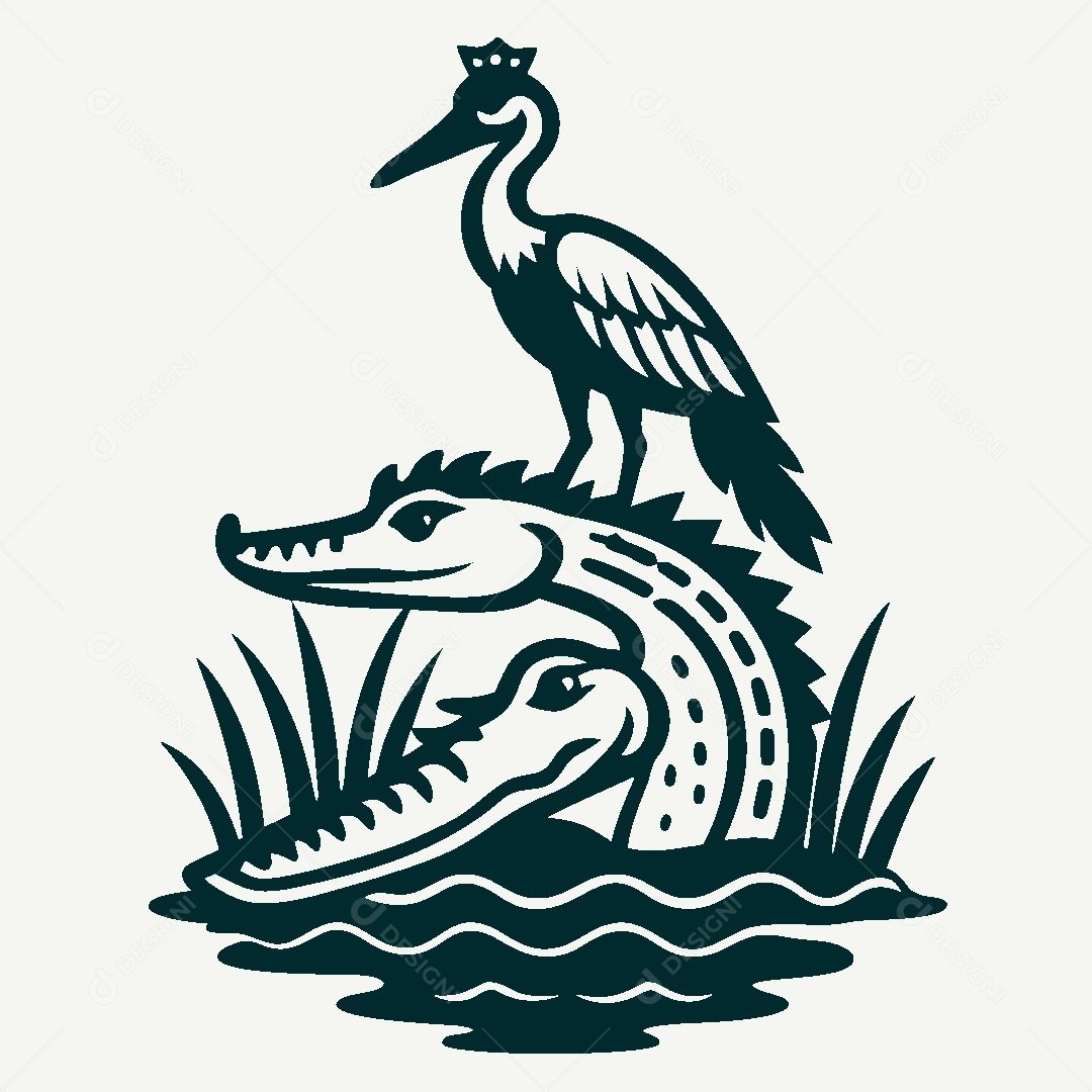 Modelo de Logo de Fauna e Flora Vetor EPS