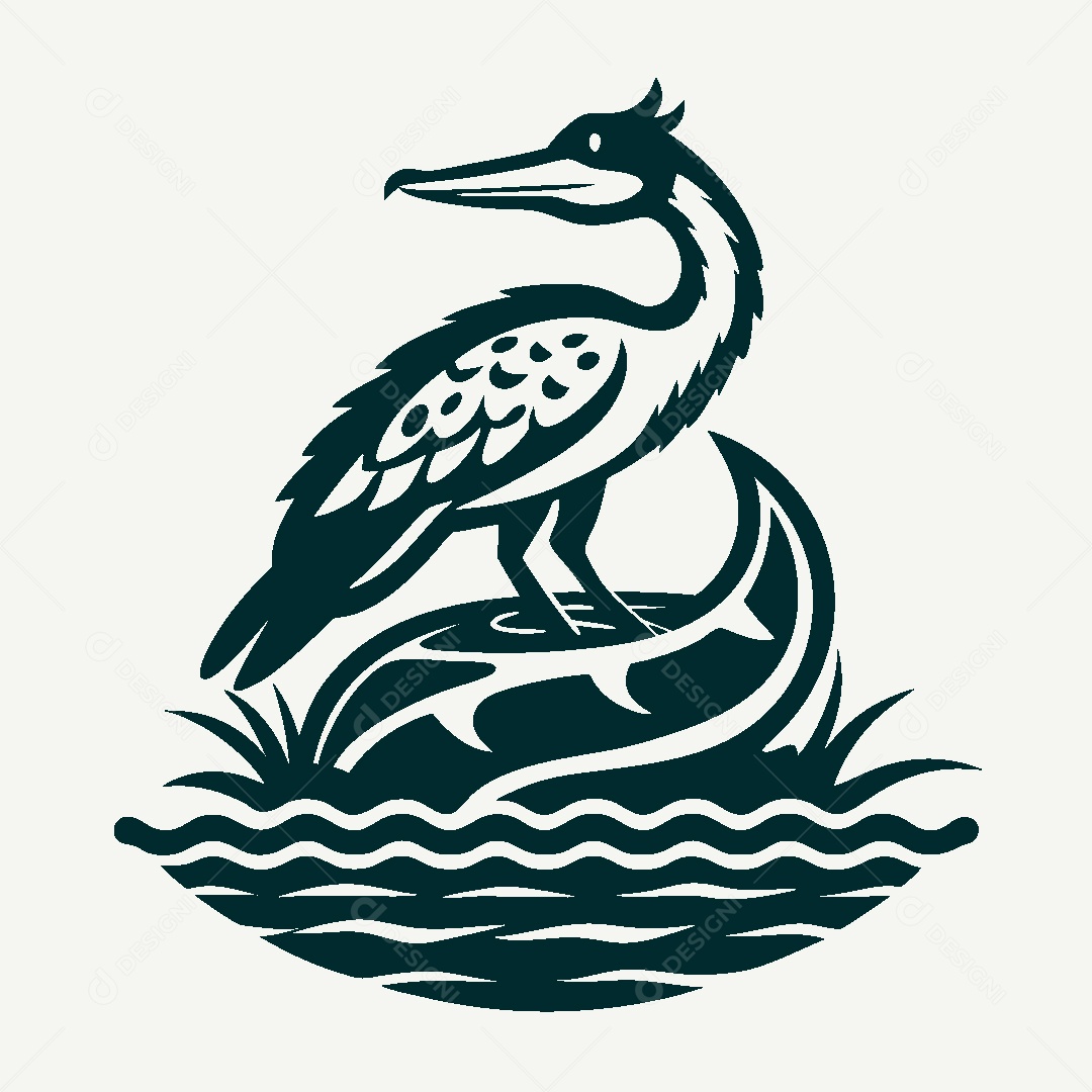 Modelo de Logo de Fauna e Flora Vetor EPS