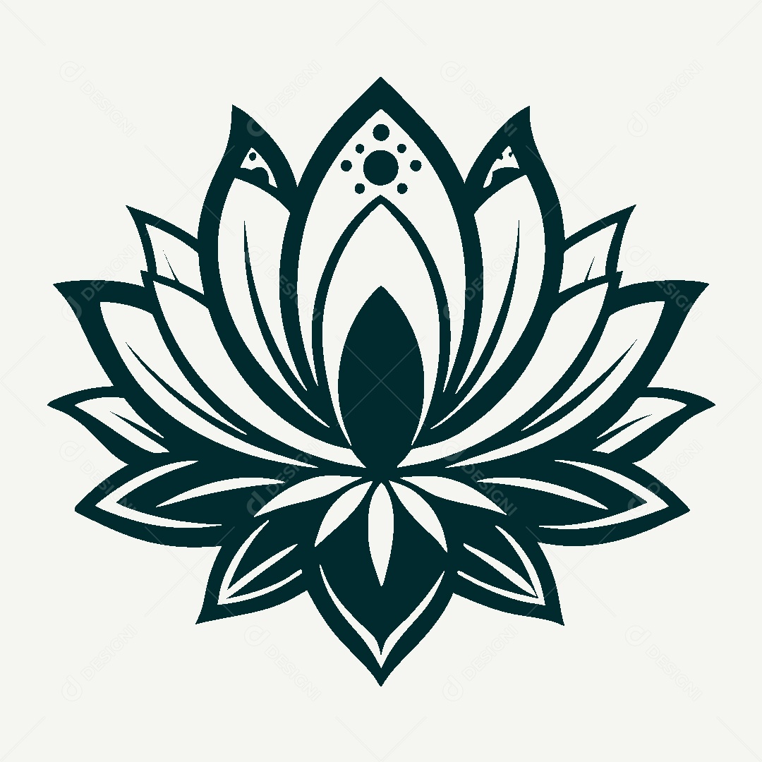 Modelo de Logo de Mandala Vetor EPS