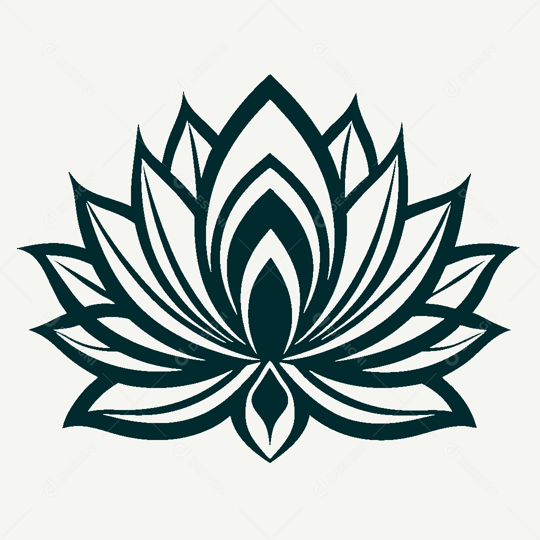 Modelo de Logo de Mandala Vetor EPS