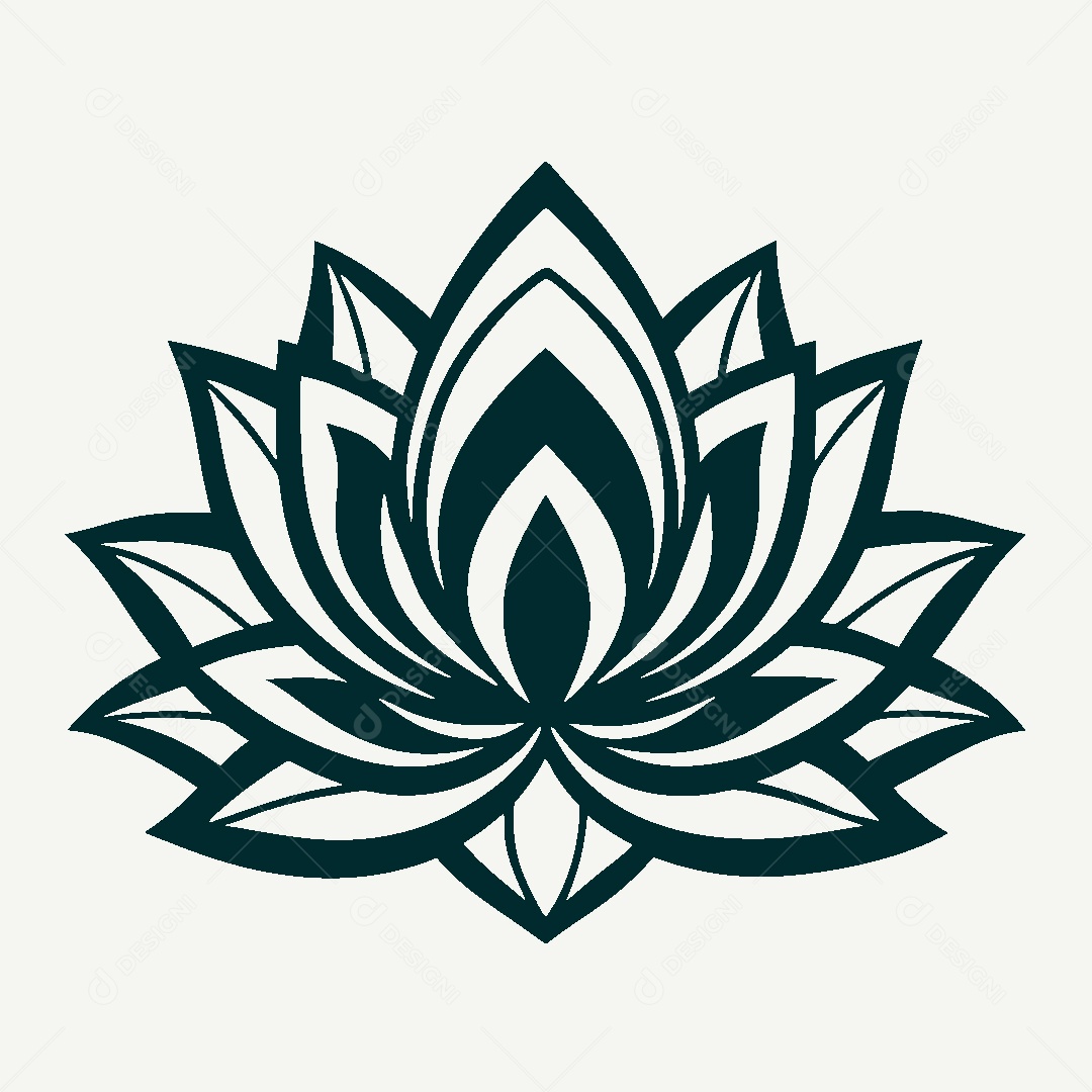 Modelo de Logo de Mandala Vetor EPS