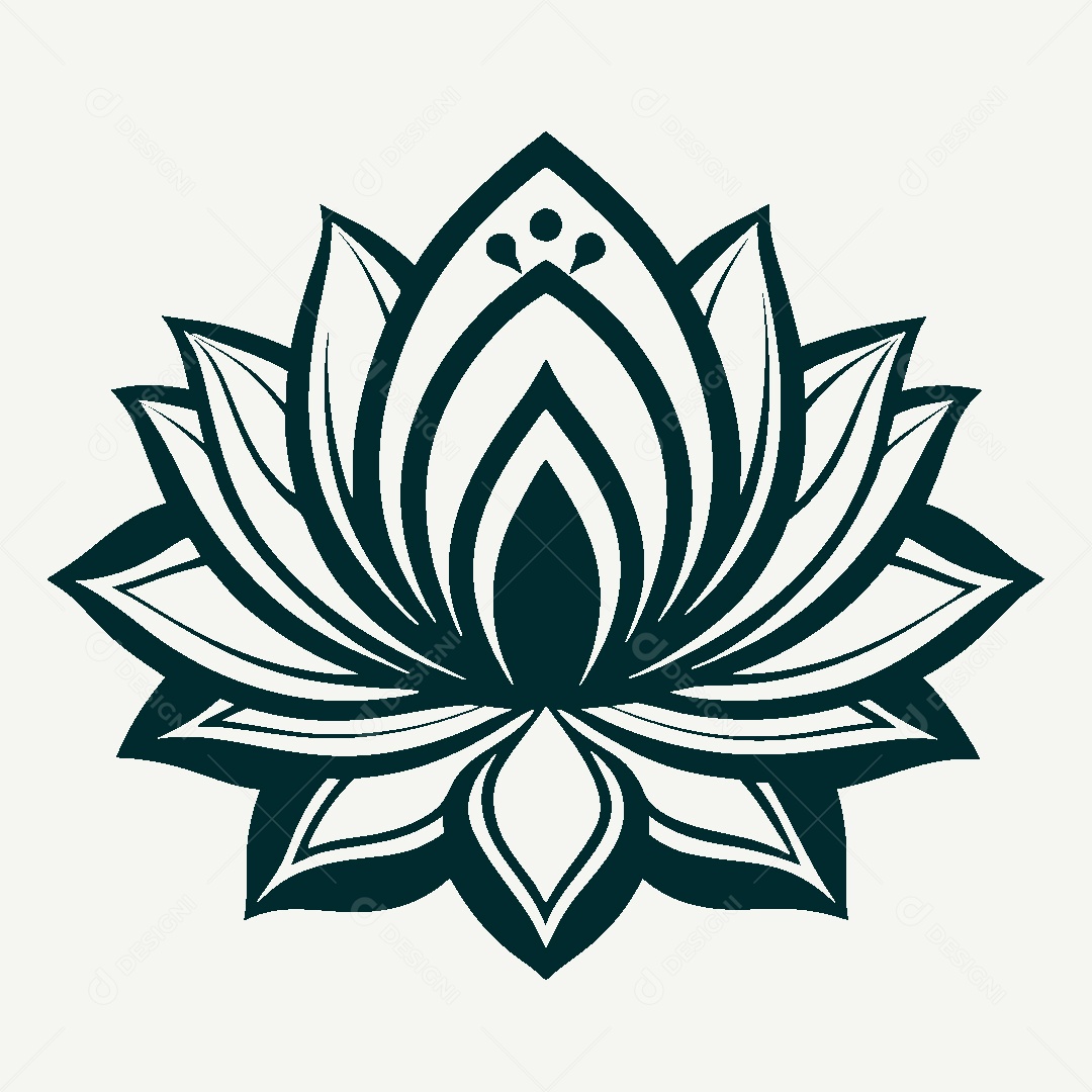 Modelo de Logo de Mandala Vetor EPS