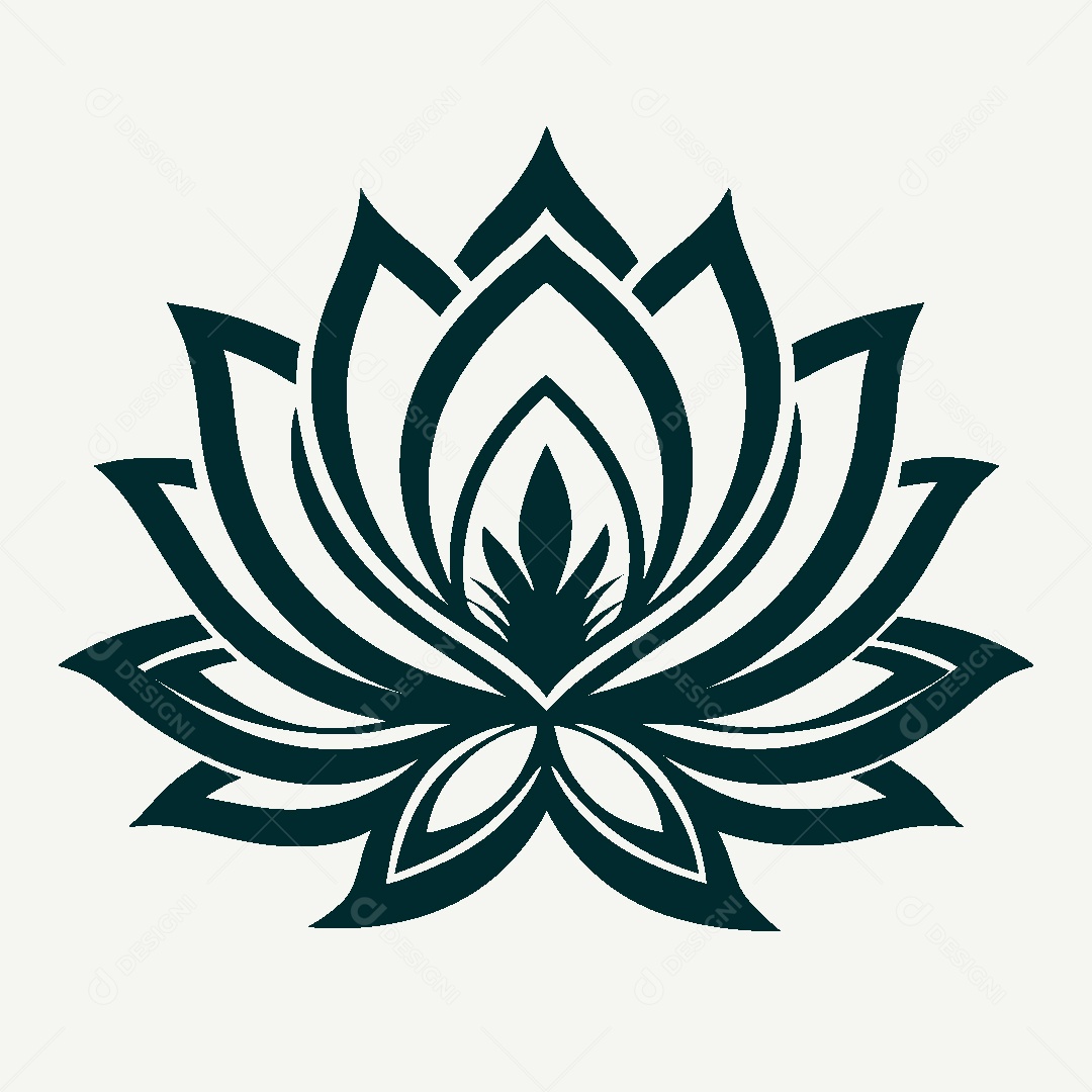 Modelo de Logo de Mandala Vetor EPS