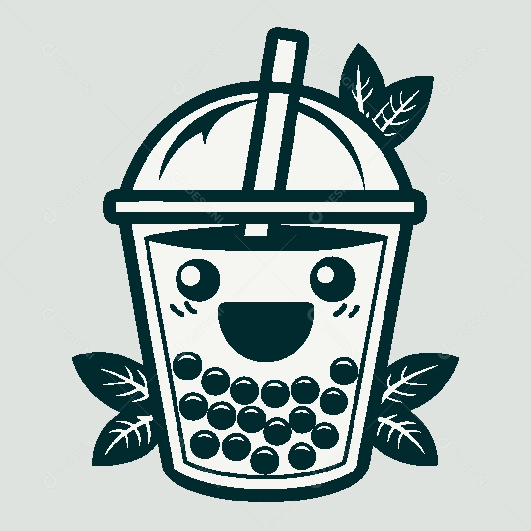 Modelo de Logo de Bebida Vetor EPS