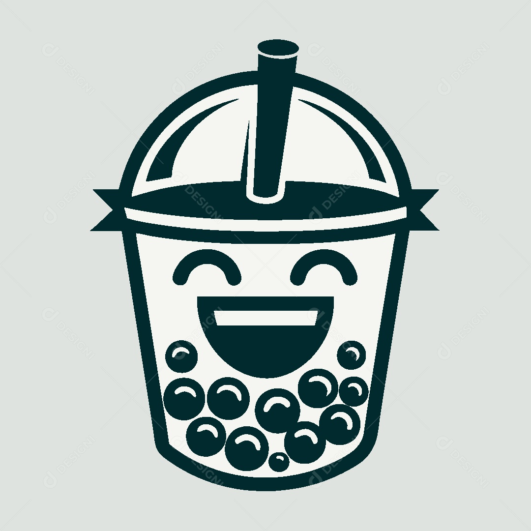 Modelo de Logo de bebida Vetor EPS