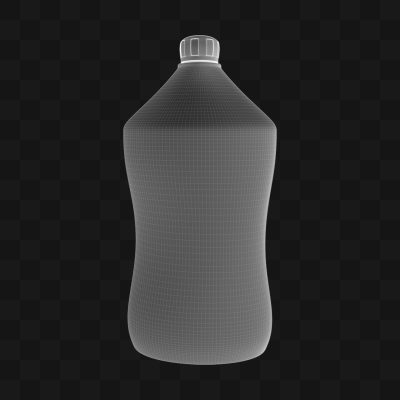 Garrafa Plástica - Modelo 3D