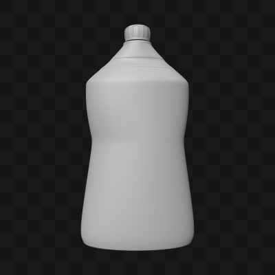 Garrafa Plástica - Modelo 3D