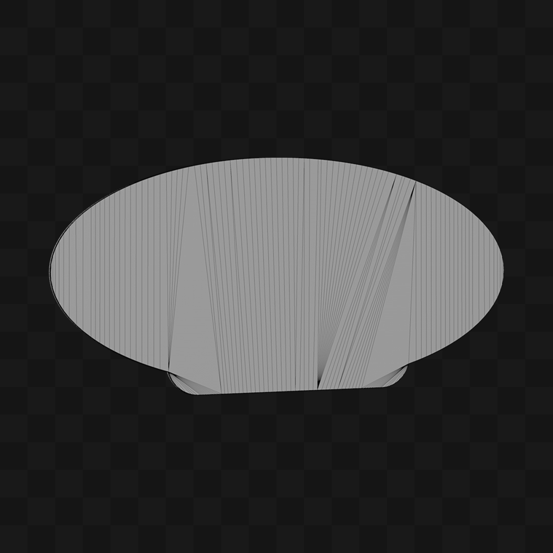 Placa Simples - Modelo 3D