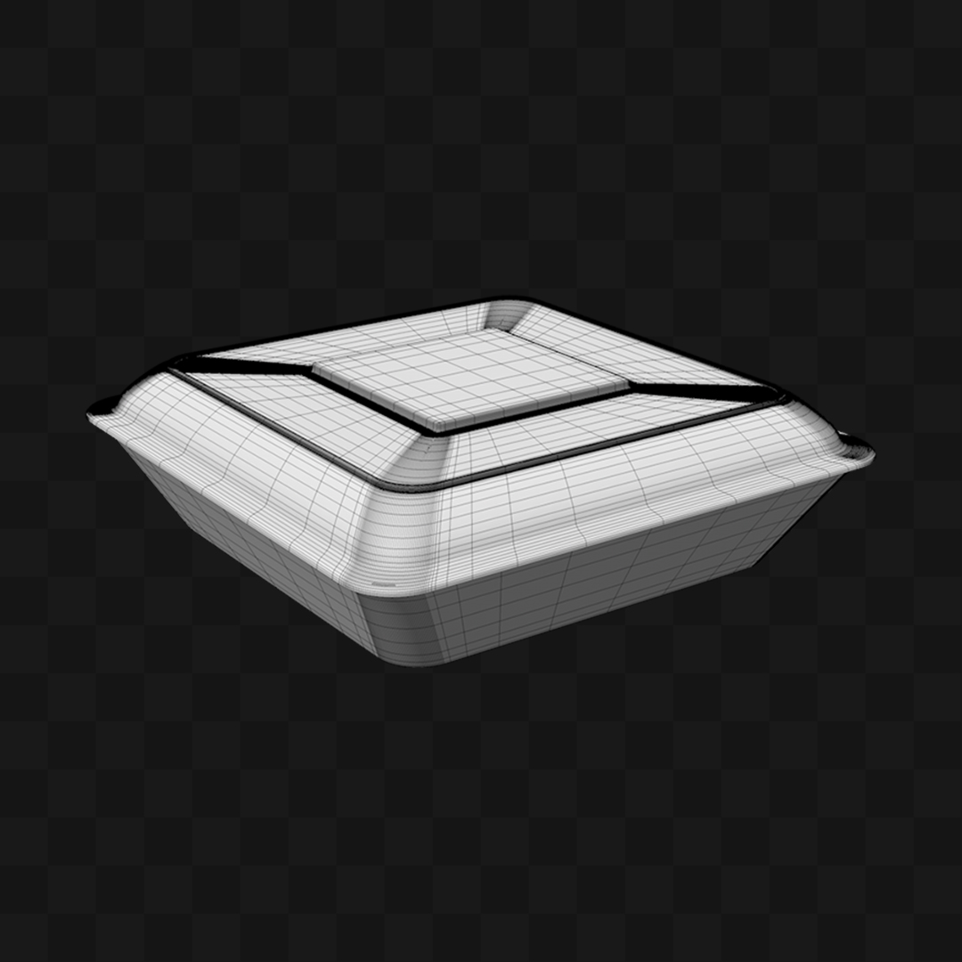 Pote Isopor - Modelo 3D