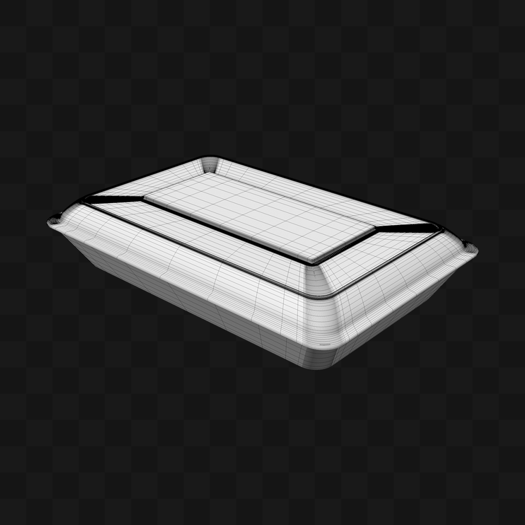 Pote Isopor - Modelo 3D