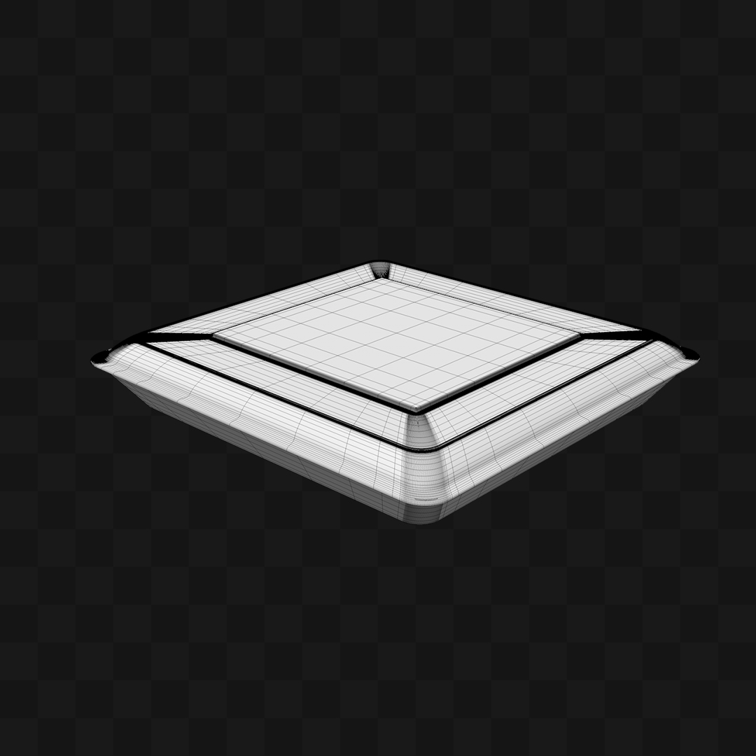 Pote Isopor - Modelo 3D