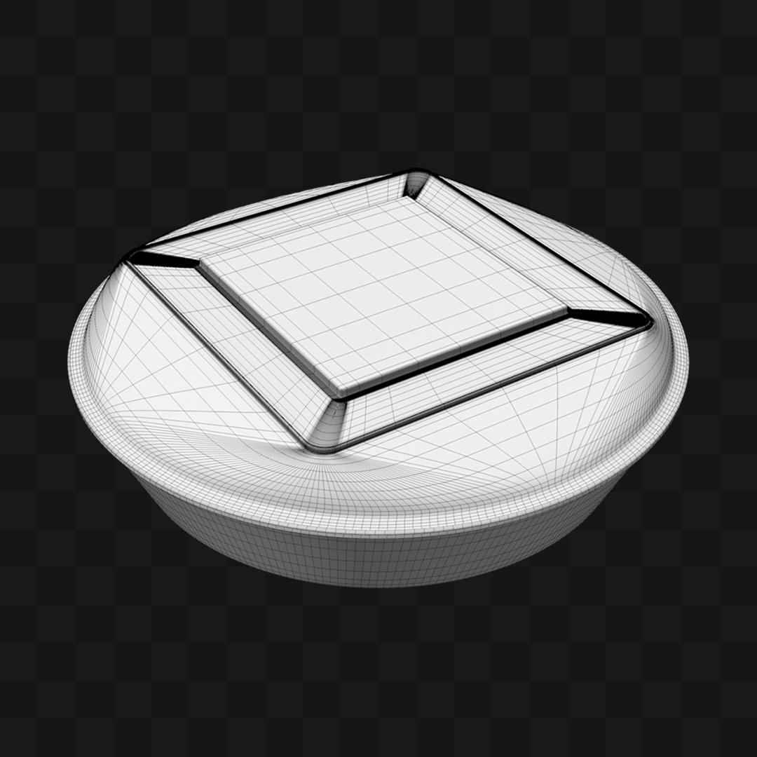 Pote Isopor - Modelo 3D