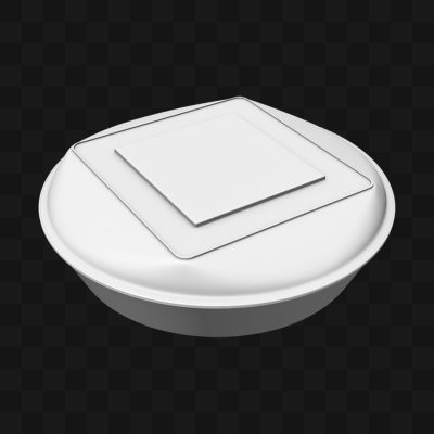 Pote Isopor - Modelo 3D