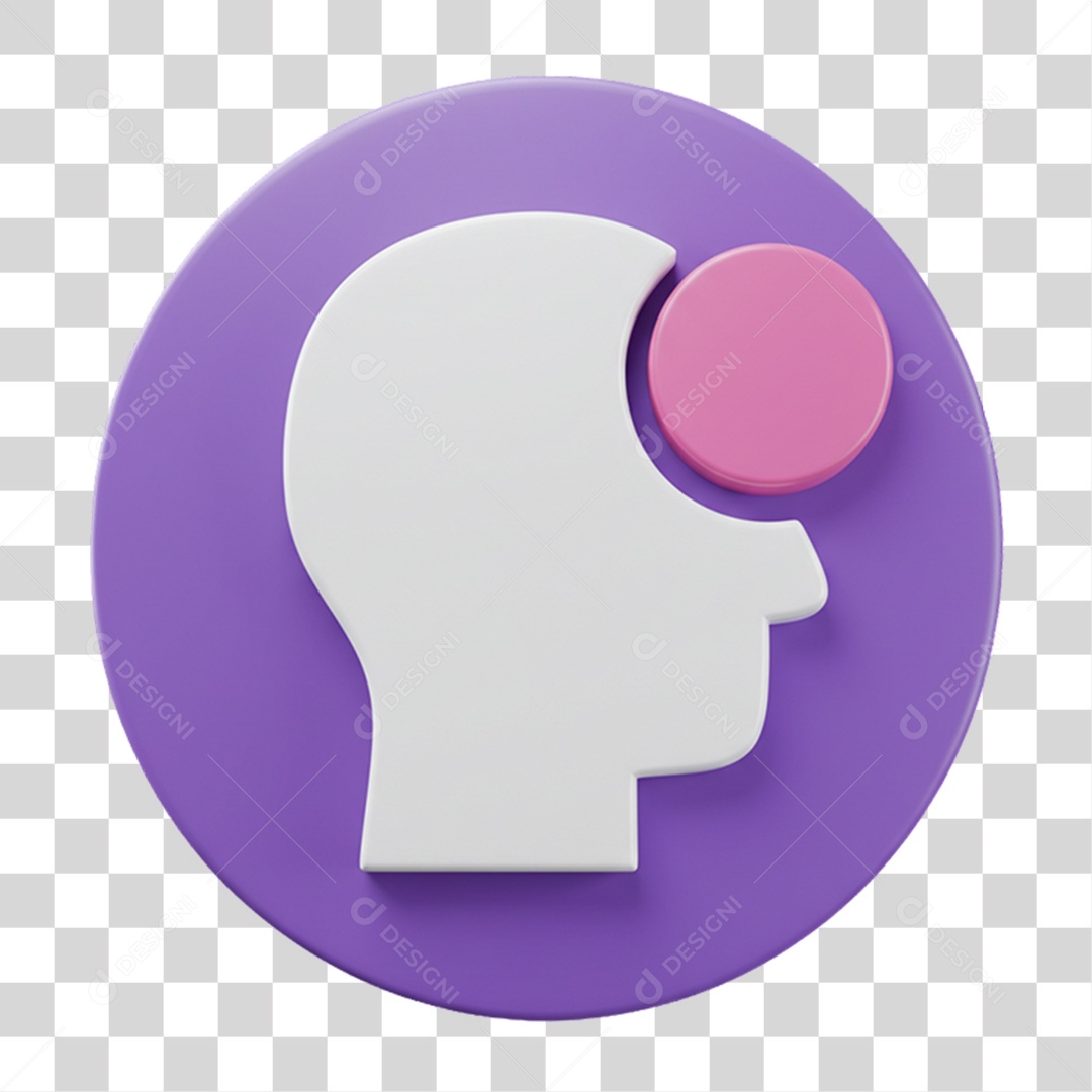 Ícone de Saúde Mental PNG Transparente