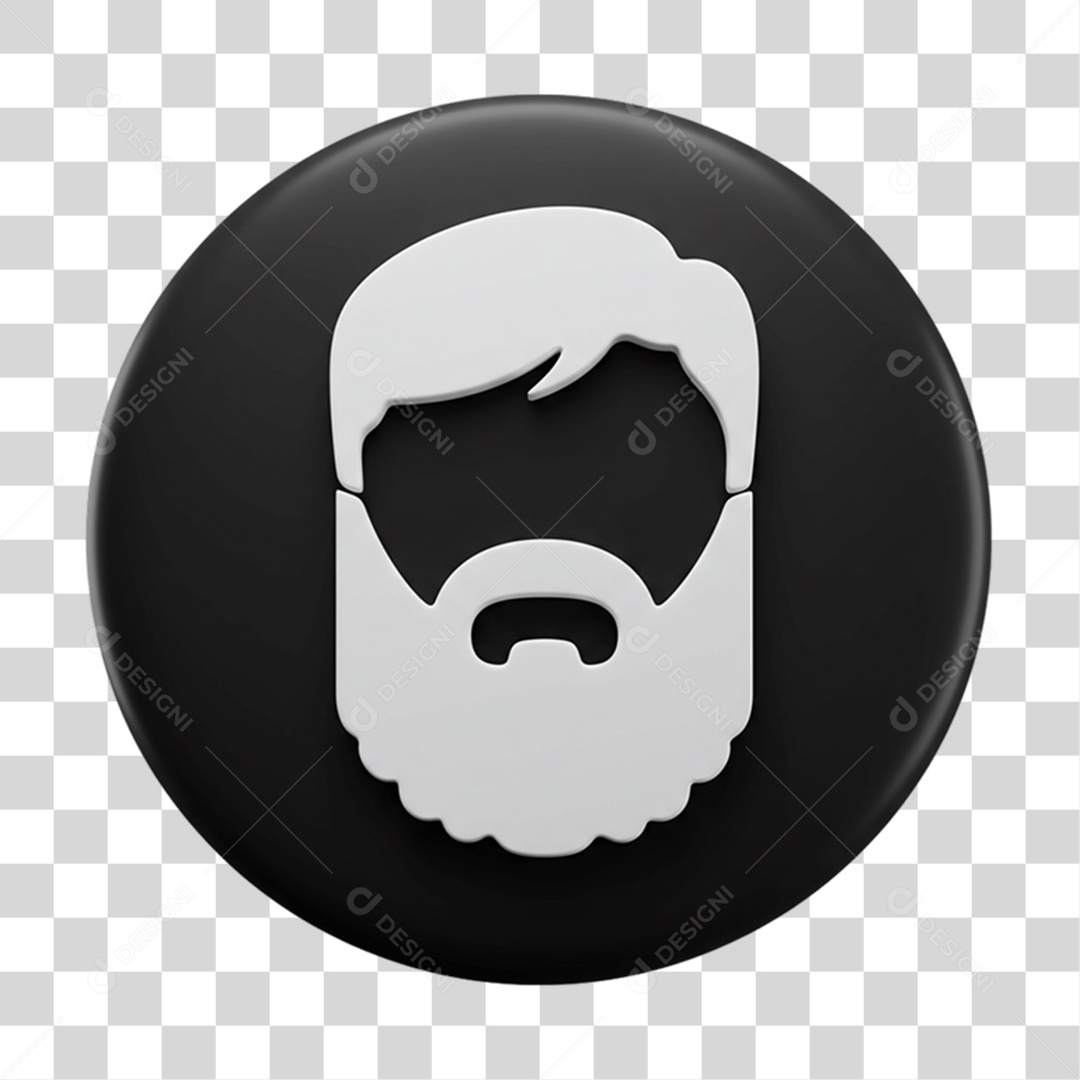 Ícone de Barbearia PNG Transparente