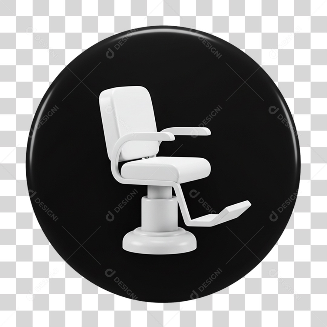 Ícone de Barbearia PNG Transparente