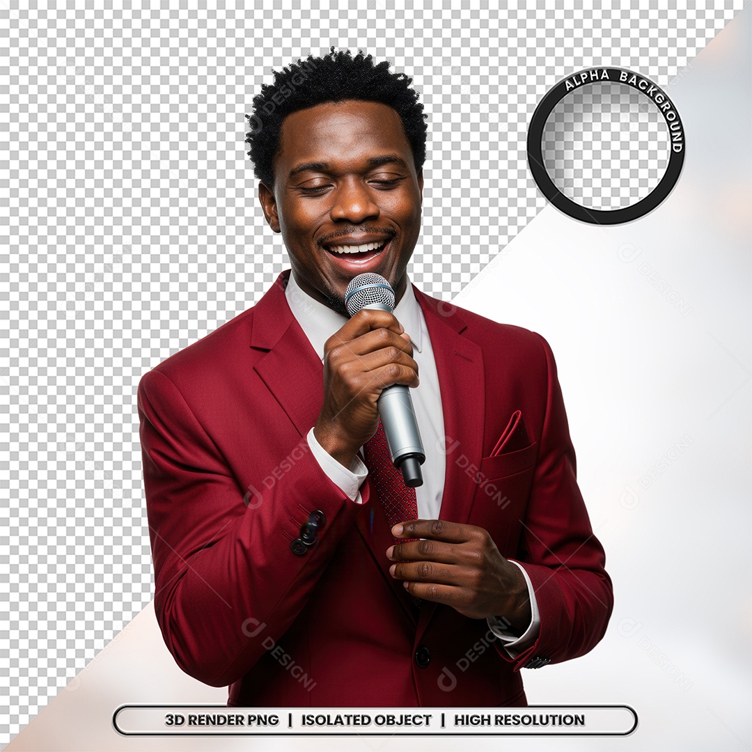 Personagem Pastor de Igreja Para Composição PSD