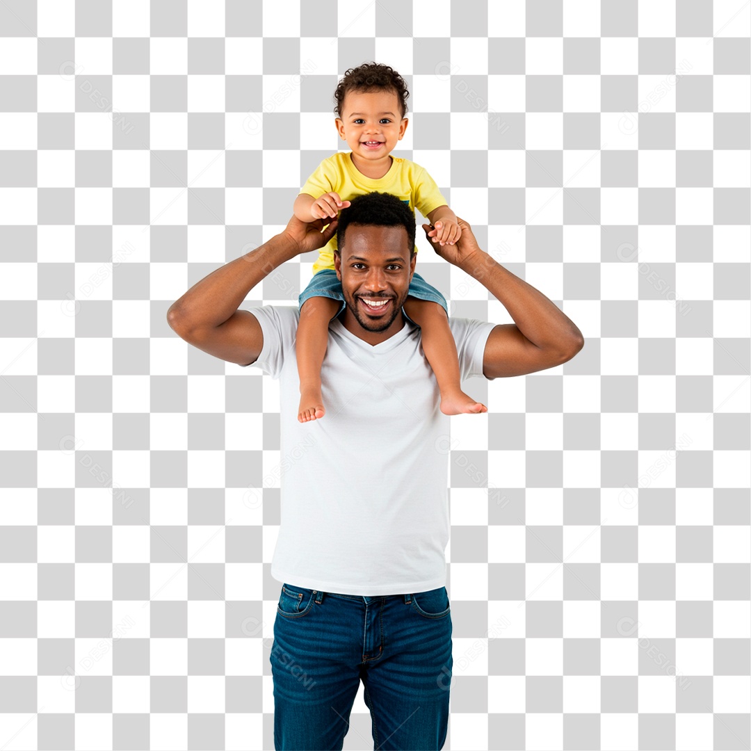 Pai e Filho PNG Transparente