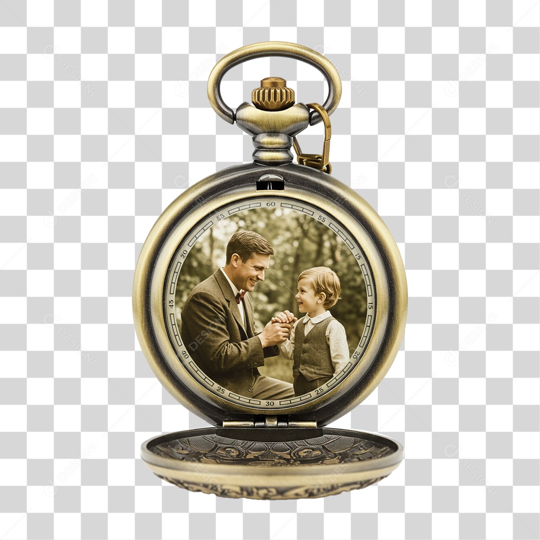 Relógio de Bolso PNG Transparente